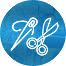 Obszywanie, przycinanie dywanów